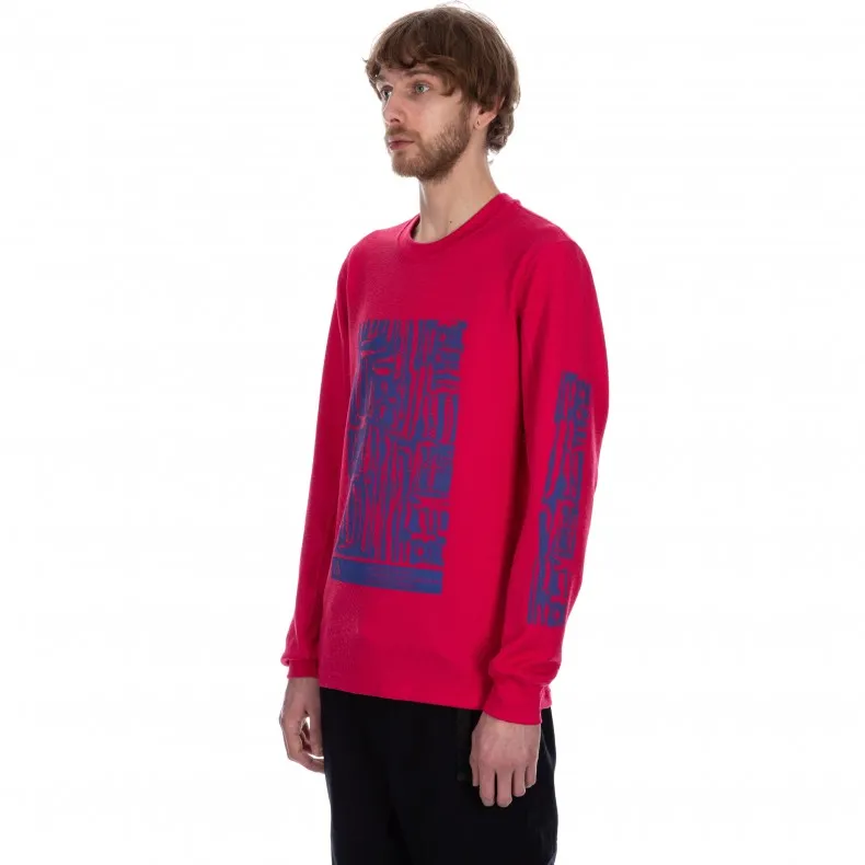 Nike ACG Long Sleeve Waffle Shirt (Rush Pink)