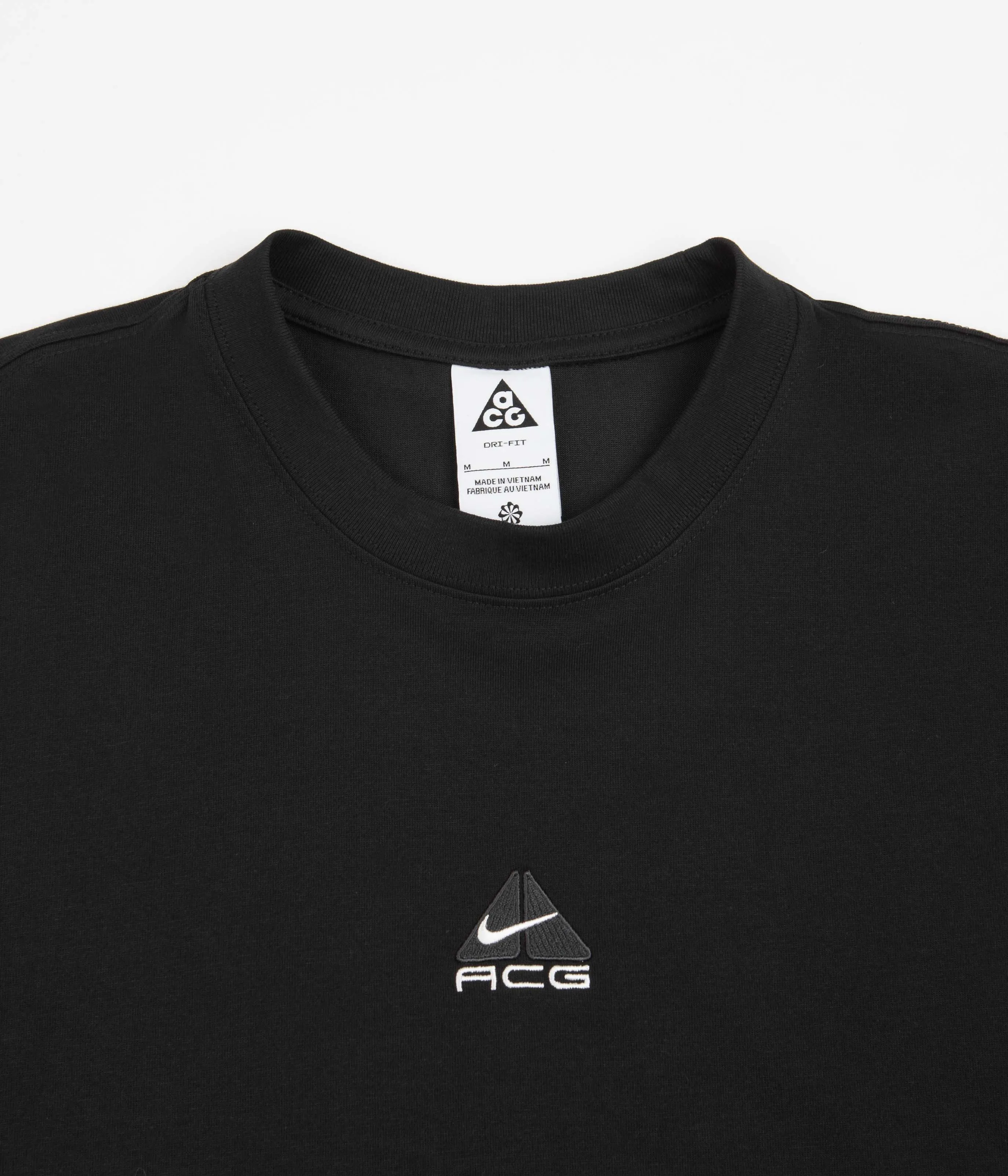 Nike ACG Lungs T-Shirt - Black / Light Smoke Grey / Summit White