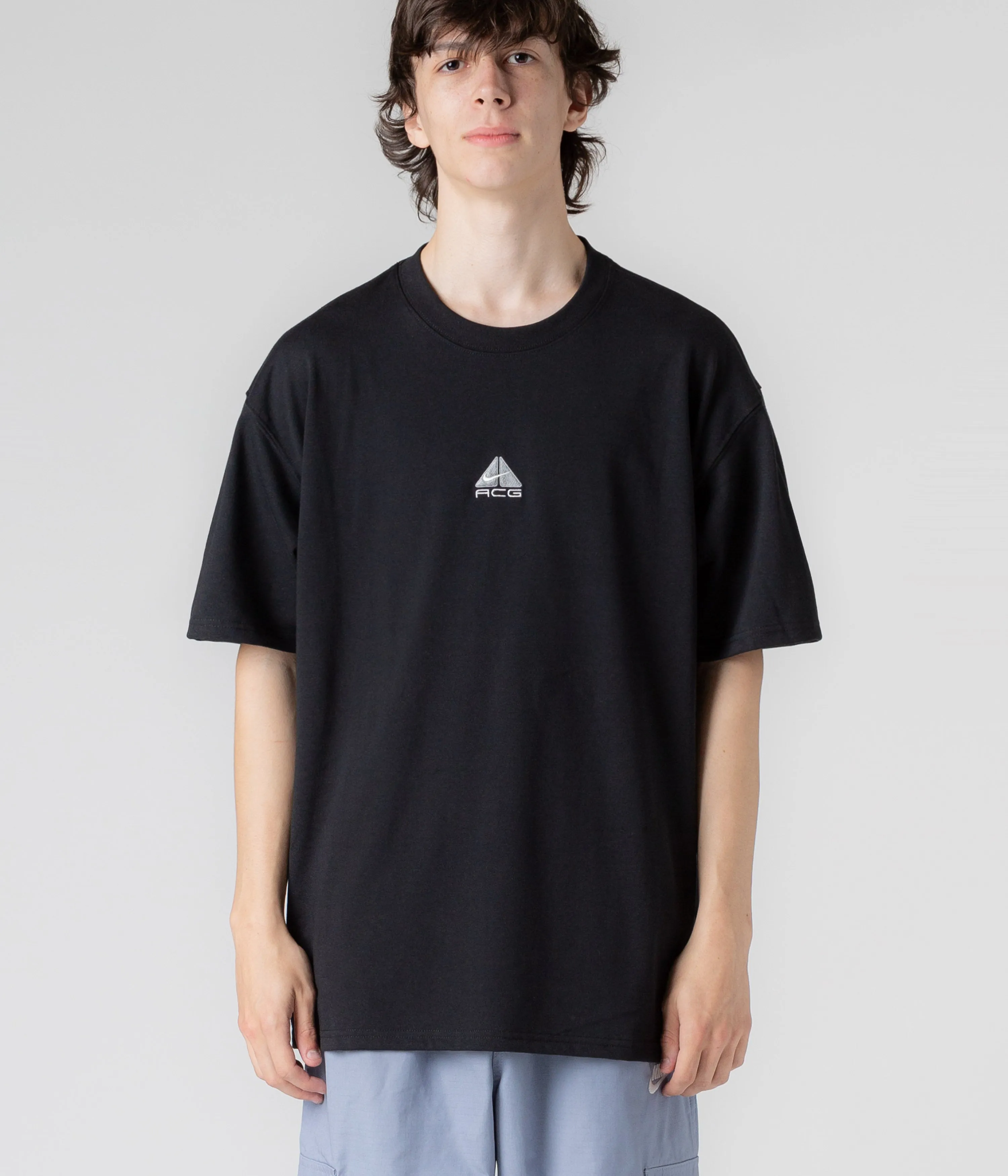 Nike ACG Lungs T-Shirt - Black / Light Smoke Grey / Summit White