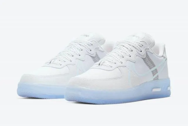 Nike Air Force 1 React "White Ice"