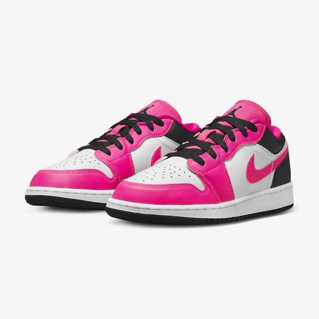 Nike Air Jordan 1 Low GS (Fierce Pink/ Pink/ Fierce Pink...