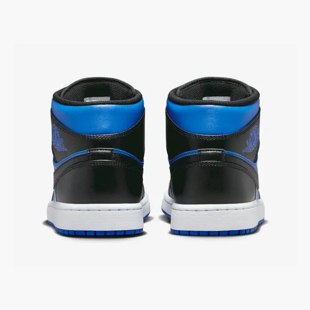 Nike Air Jordan 1 Mid (Black Royal Blue/ Black/ Royal Bl...