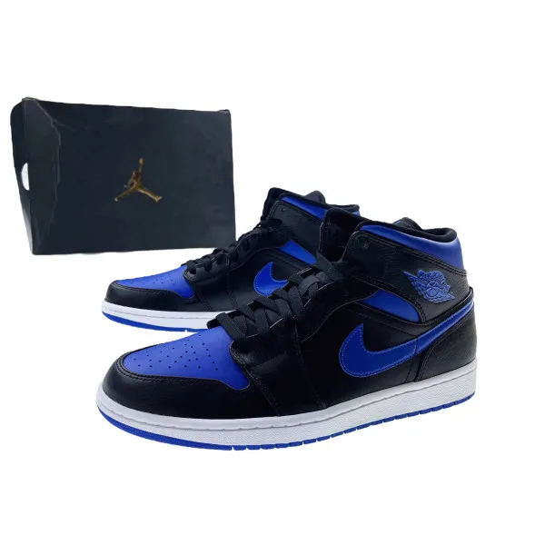 Nike Air Jordan 1 Mid Hyper Royal 