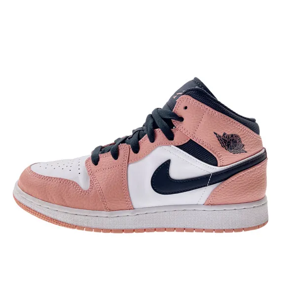 Nike Air Jordan 1 Mid Pink Quartz (GS)