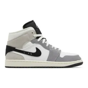 Nike Air Jordan 1 Mid SE Craft (Inside Out Cement Grey/ ...