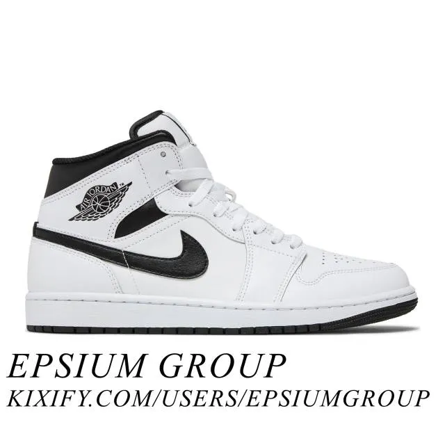 Nike Air Jordan 1 Mid (White Black/ White/ Black/ White/...