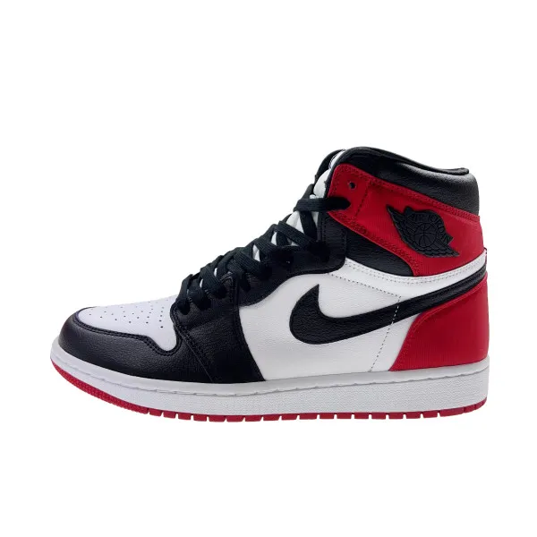 Nike Air Jordan 1 Retro High Satin Black Toe (W)