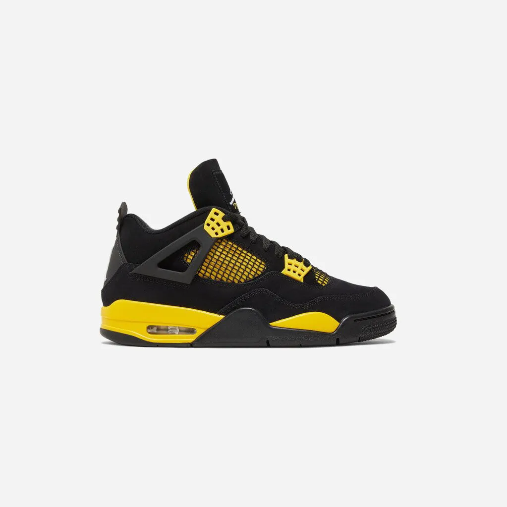 NIKE  AIR JORDAN 4 THUNDER YELLOW