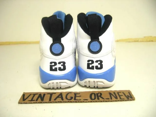 Nike Air Jordan IX 9 Powder Blue Retro GS 2010 sz 5Y coo...