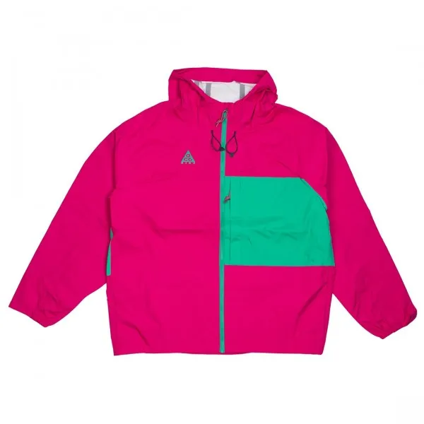 Nike Men Nrg Acg 2.5L Packable Jacket (sport fuchsia / lucid green)