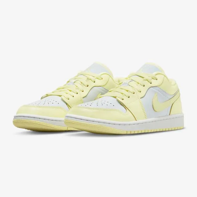 Nike Women's Air Jordan 1 Low (Lemonade/ Pure Platinum/ ...