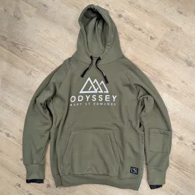 Odyssey x Brethren Apparel Shredduh Hoodie – Olive