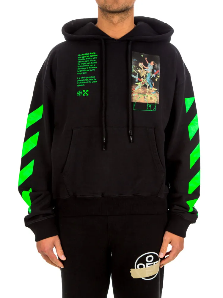 Off White Pascal Paint Hoodie | Credomen