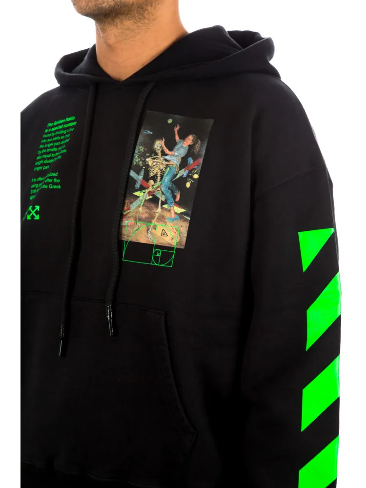 Off White Pascal Paint Hoodie | Credomen