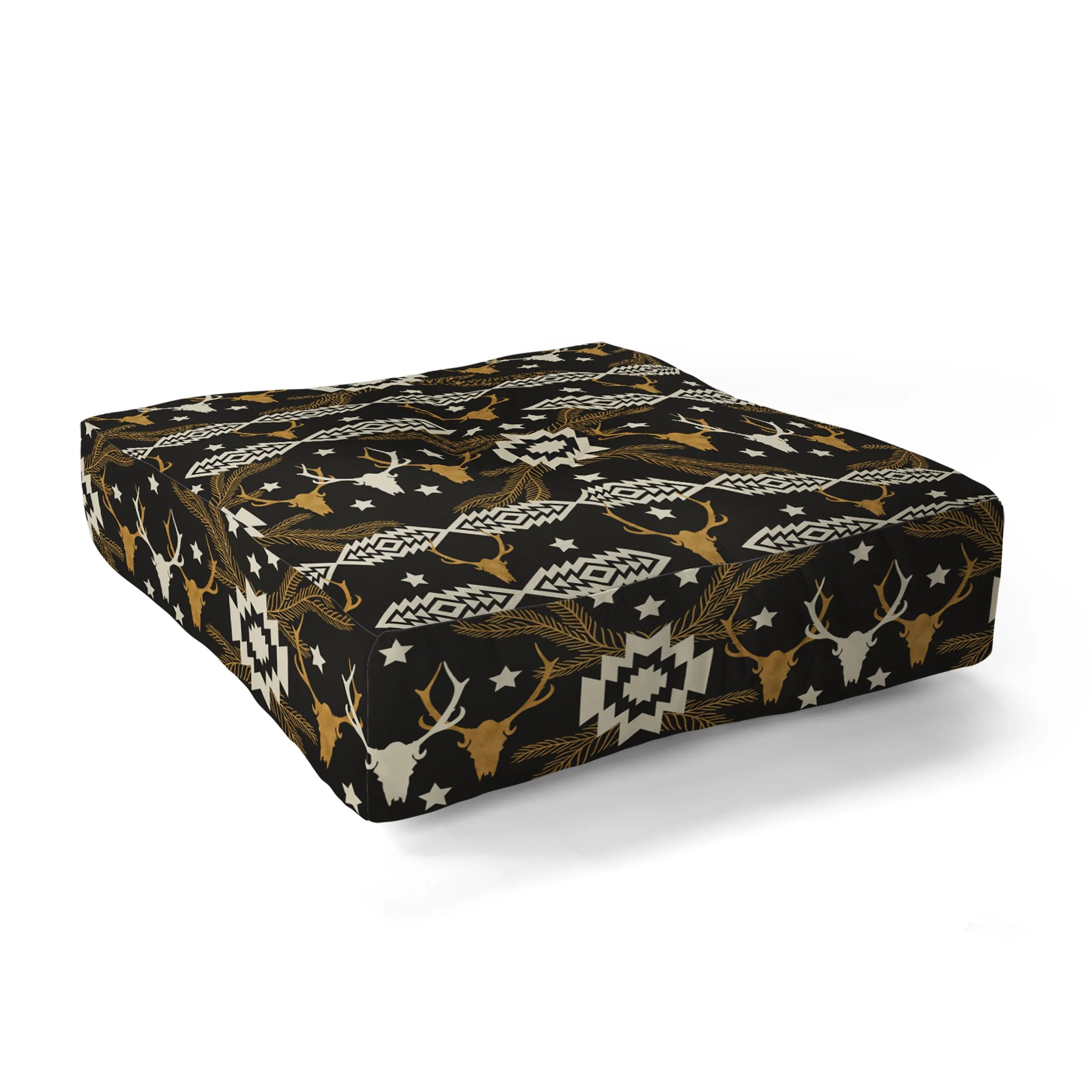 Ole Bohemian Nomad Floor Pouf Pillow Square (DS)