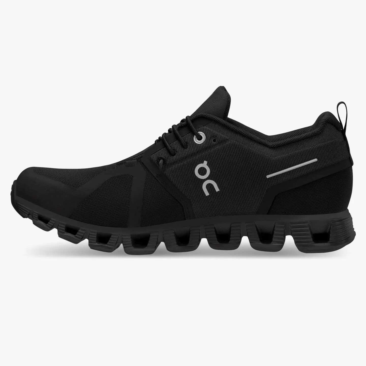 On Men's Cloud 5 Waterproof Running Shoes All Black