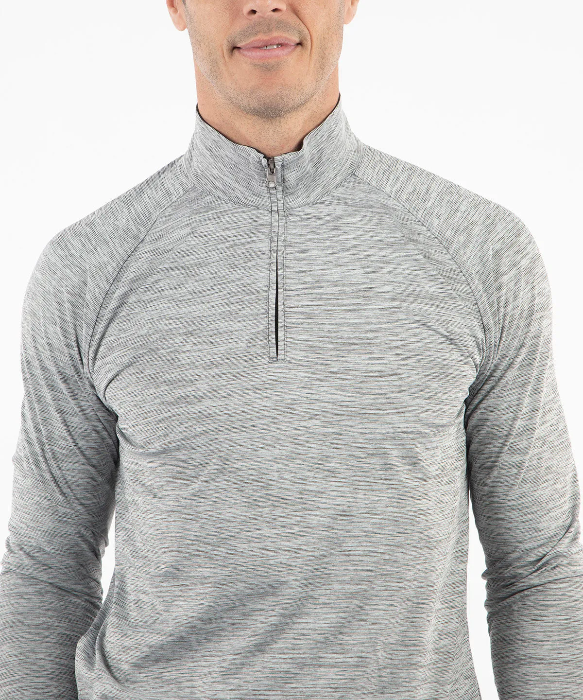 Performance Raglan Sleeve Quarter-Zip Athletic Pullover