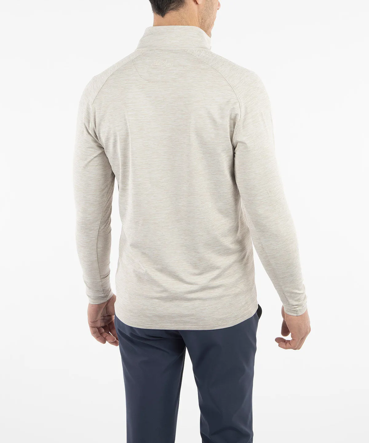 Performance Raglan Sleeve Quarter-Zip Athletic Pullover