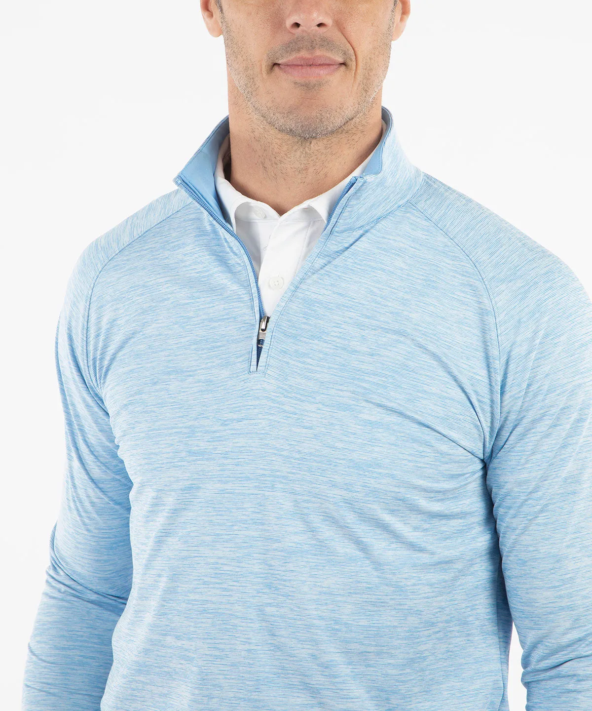 Performance Raglan Sleeve Quarter-Zip Athletic Pullover