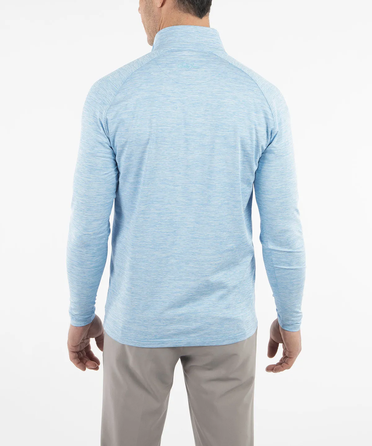 Performance Raglan Sleeve Quarter-Zip Athletic Pullover