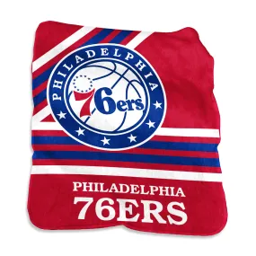 Philadelphia 76ers 50 x 60 Raschel Throw Blanket