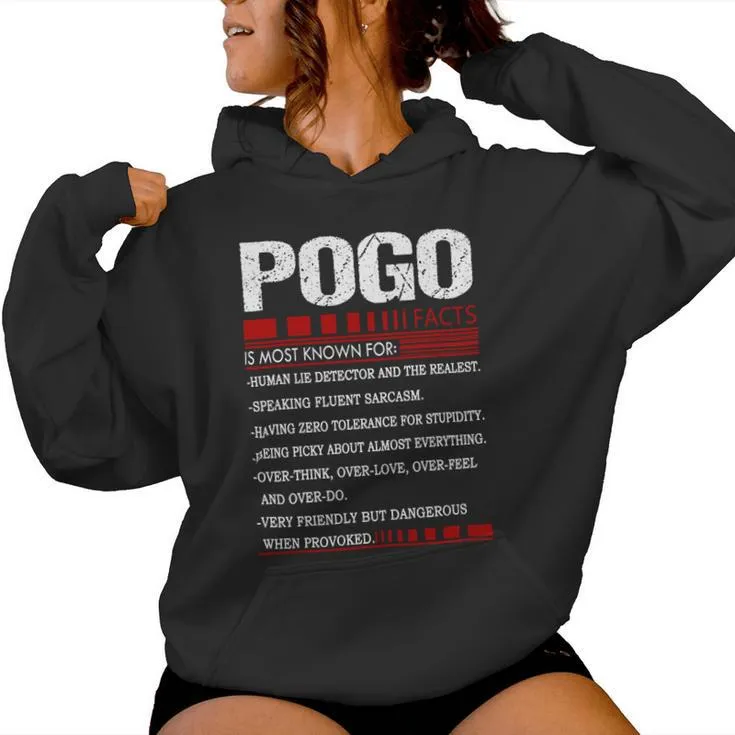 Pogo Name Facts Last Name Pogo Name Facts Family Name Women Hoodie