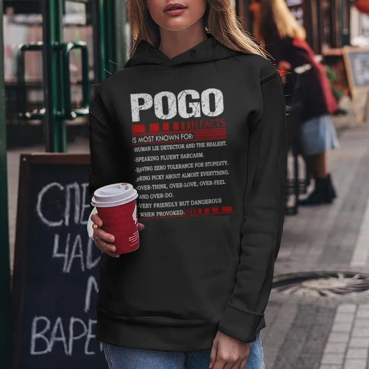 Pogo Name Facts Last Name Pogo Name Facts Family Name Women Hoodie