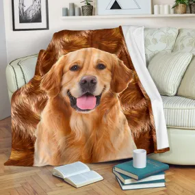 Premium Blanket Golden Retriever - Blanket - 1149