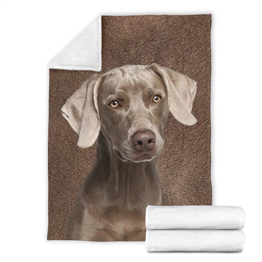 Premium Blanket Weimaraner - Blanket - 1267