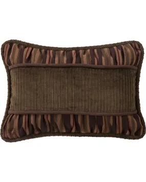 Product Name:  HiEnd Accents Corduroy Pillow with Ruching