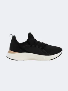 Puma Softride Sophia 2 Women Running Shoes Black/Gold/White