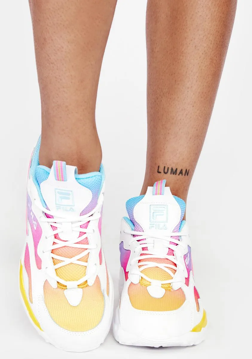 Rainbow Ray Tracer Sneakers-