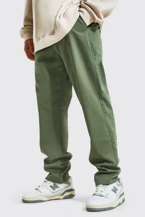 Relaxed Fit Chino Trousers