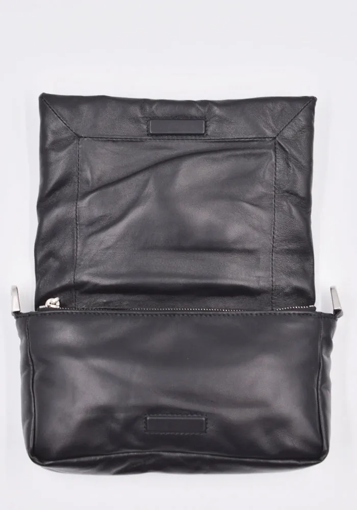 RICK OWENS MEN RR01C4423 LLPPA PILLOW GRIFFIN BAG BLACK