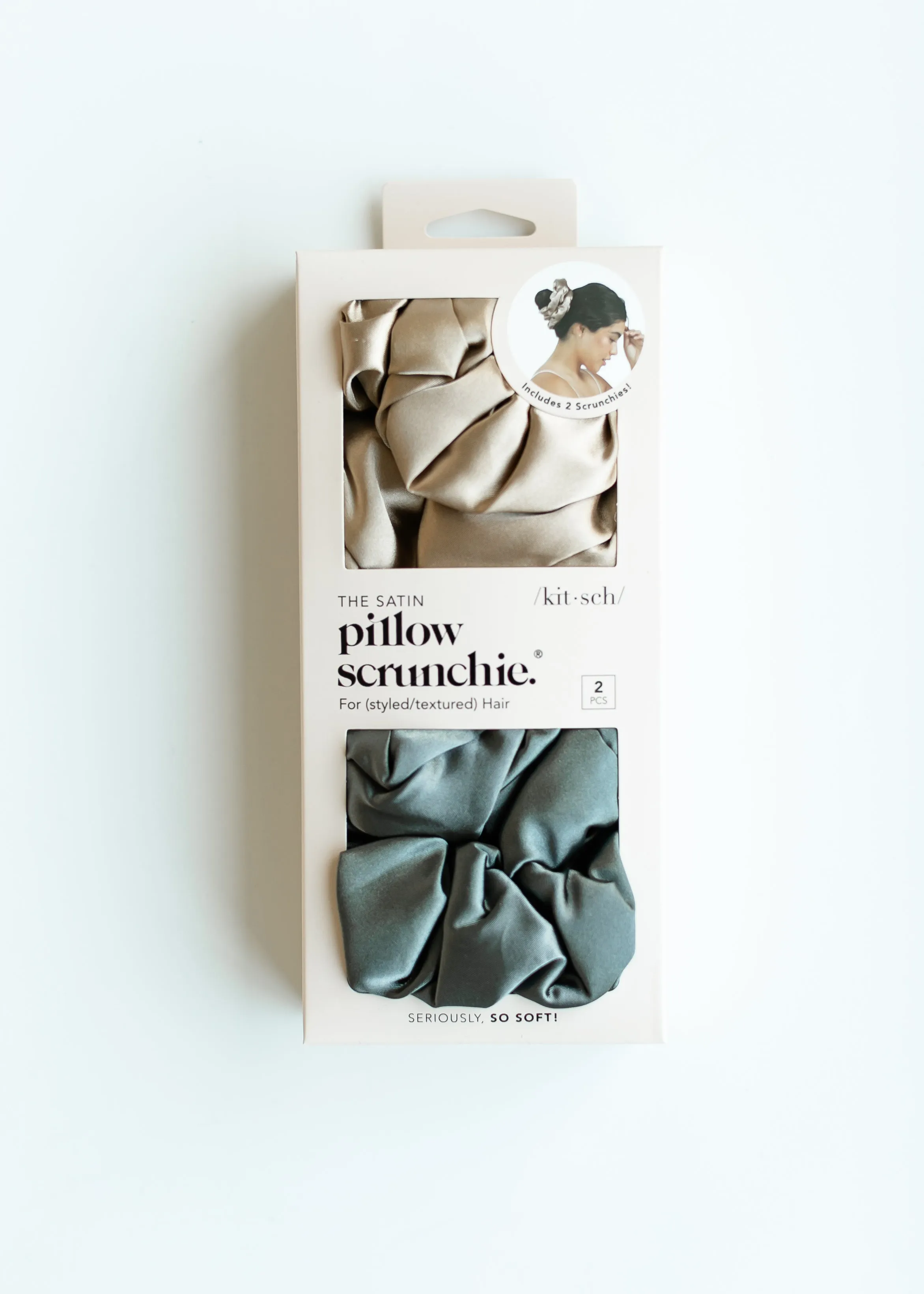 Satin Pillow Scrunchies