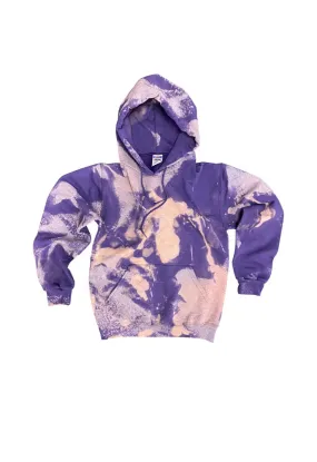 SINGER22 Exclusive OOAK22  Bleached Purple Hoodie