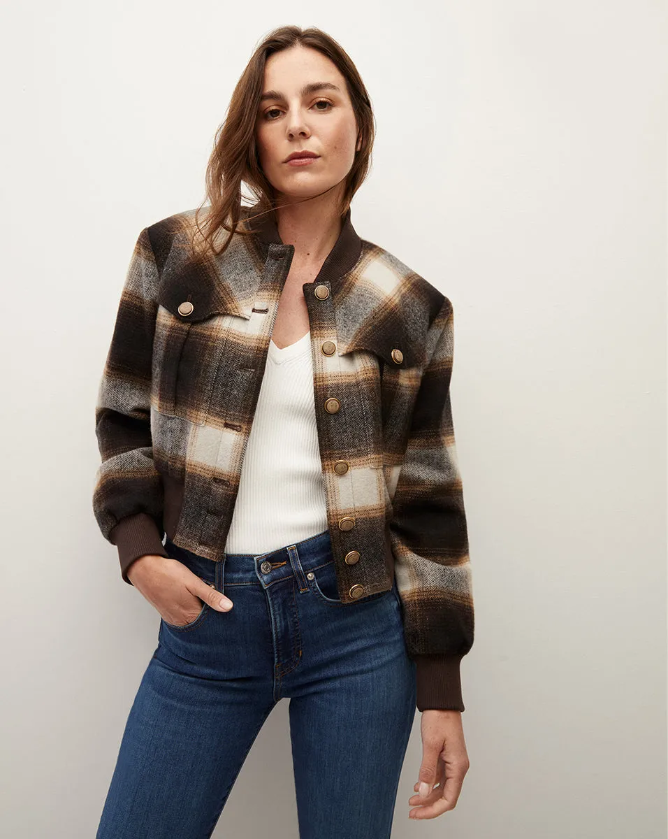 Stanley Plaid Bomber Jacket