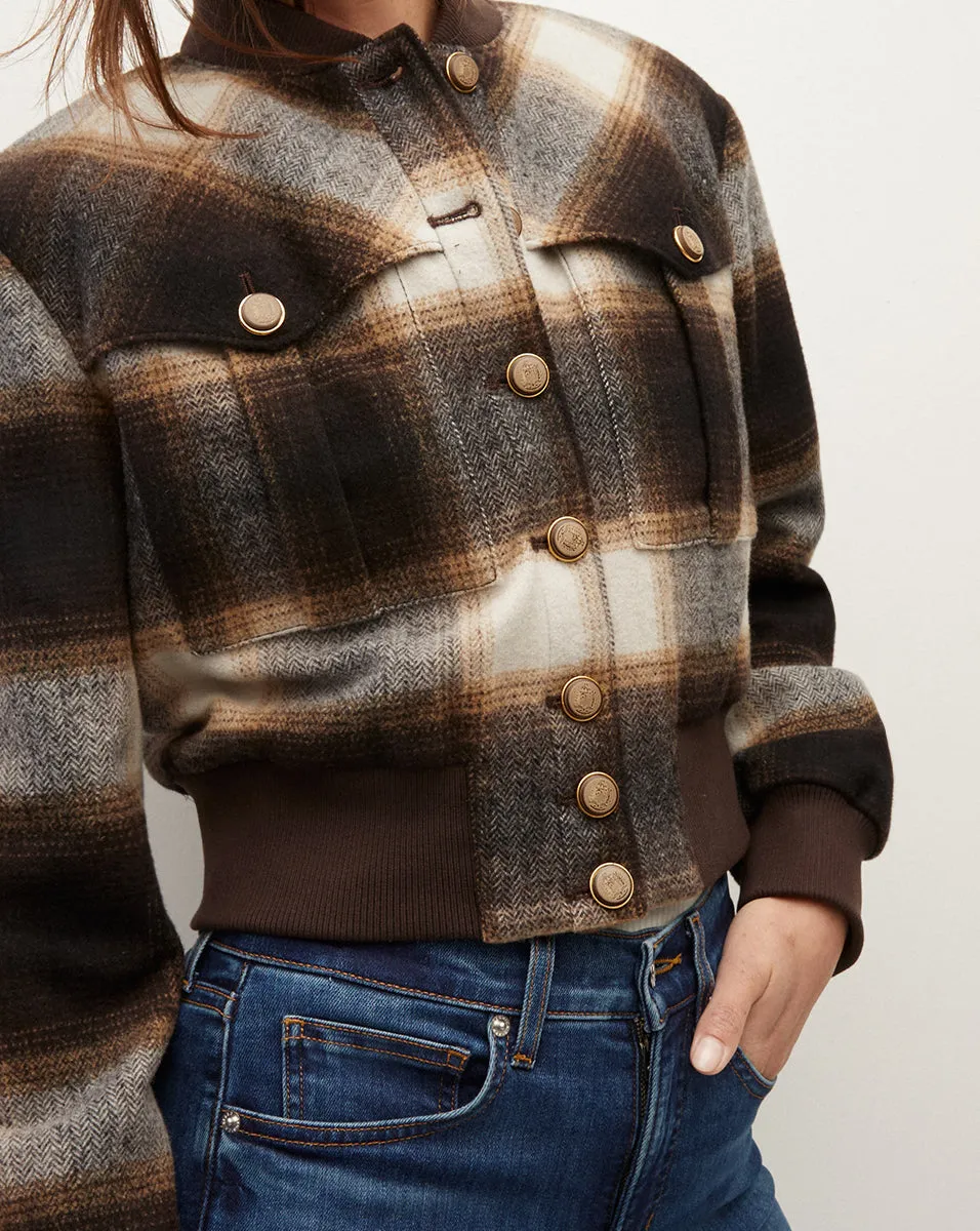 Stanley Plaid Bomber Jacket