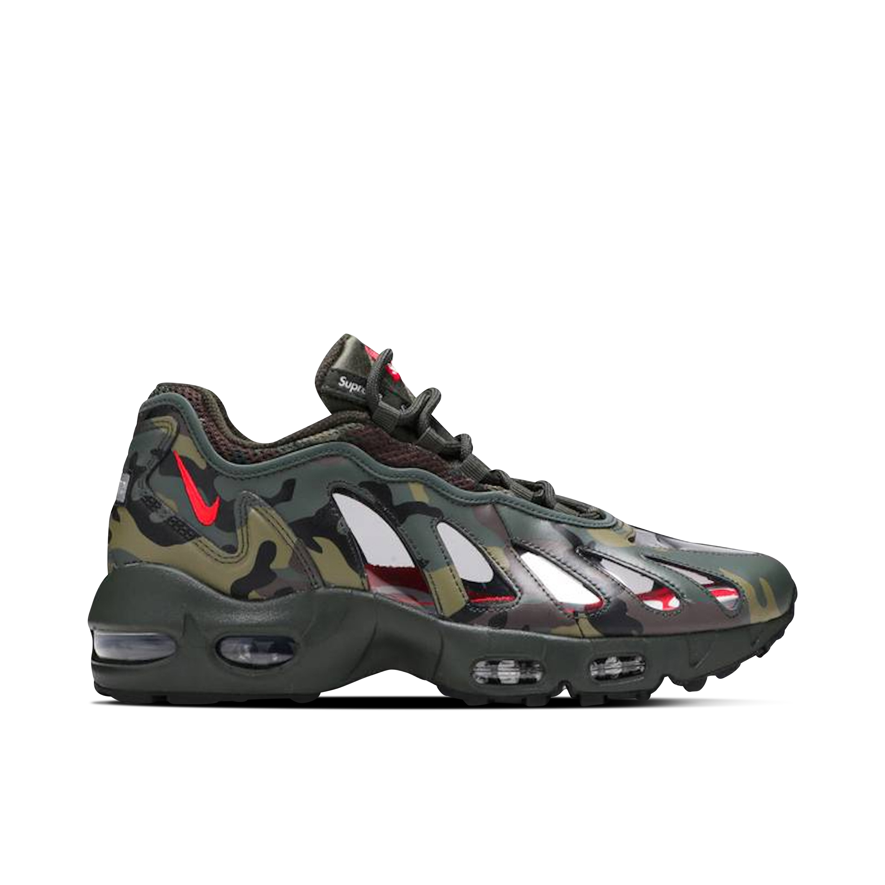 Supreme x Nike Air Max 96 Dark Army | cv7652-300 | Laced