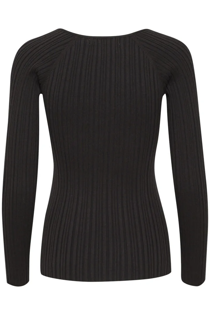 The Ginda Knitted Pullover by InWear - Black