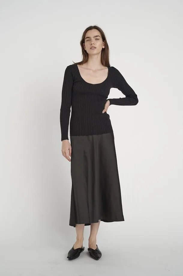 The Ginda Knitted Pullover by InWear - Black