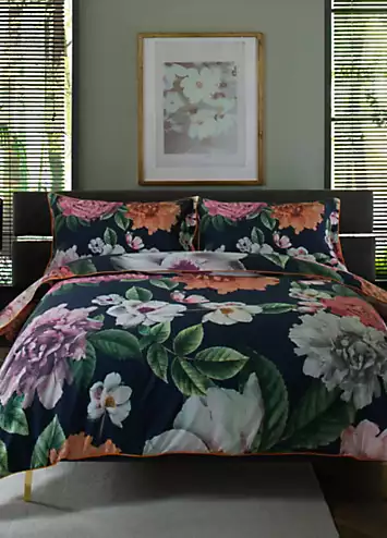 The Lyndon Company Chelsea Flower 180 Thread Count Cotton Duvet Cover Set | Kaleidoscope