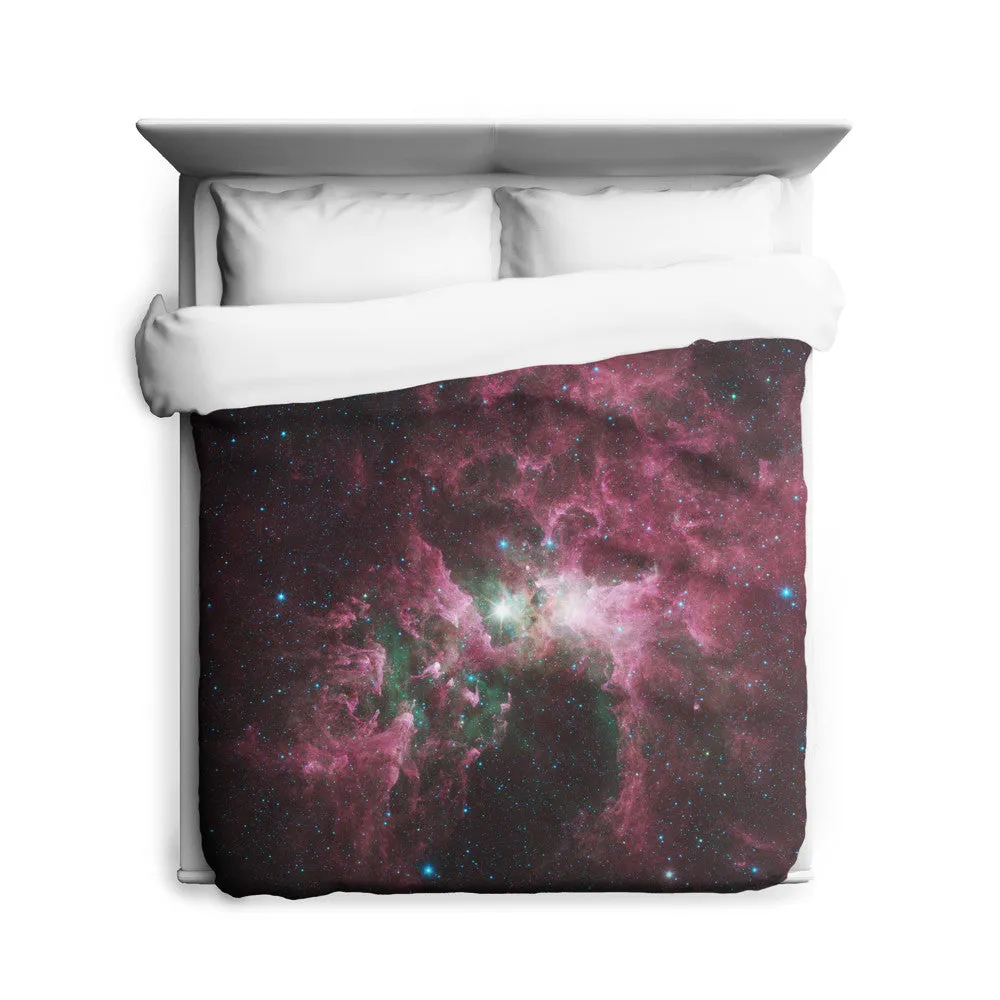 The Tortured Clouds of Eta Carinae Duvet Cover