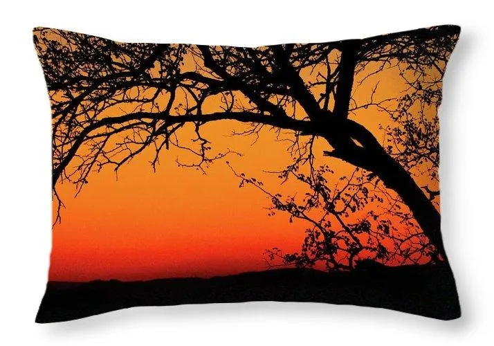 Tree Silhouette - Throw Pillow