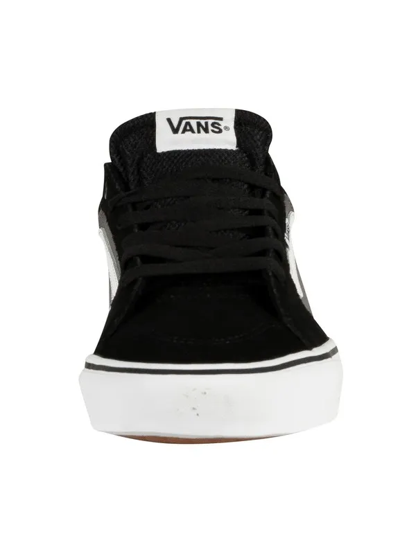 Vans Filmore Suede Canvas Trainers - Black/Pewt