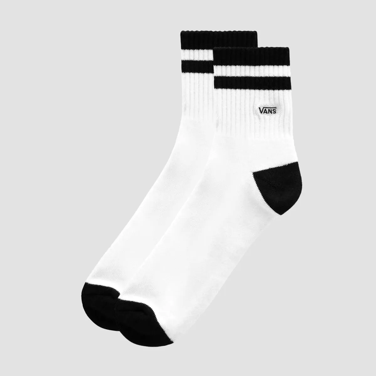 Vans Half Crew Socks White/Black