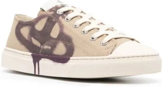 Vivienne Westwood Plimsoll 2.0 canvas sneakers Neutrals