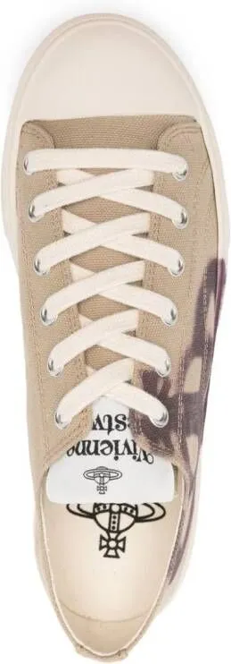 Vivienne Westwood Plimsoll 2.0 canvas sneakers Neutrals