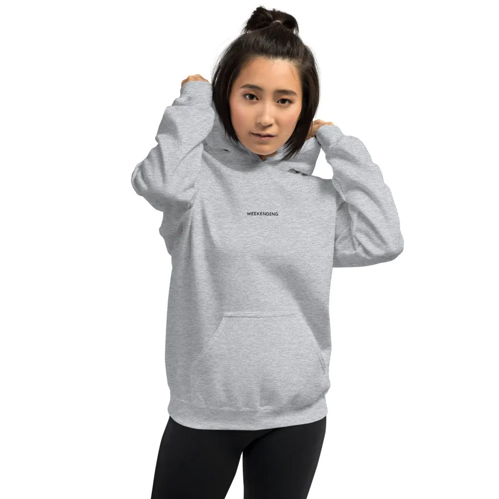 Weekending Hoodie in White or Grey