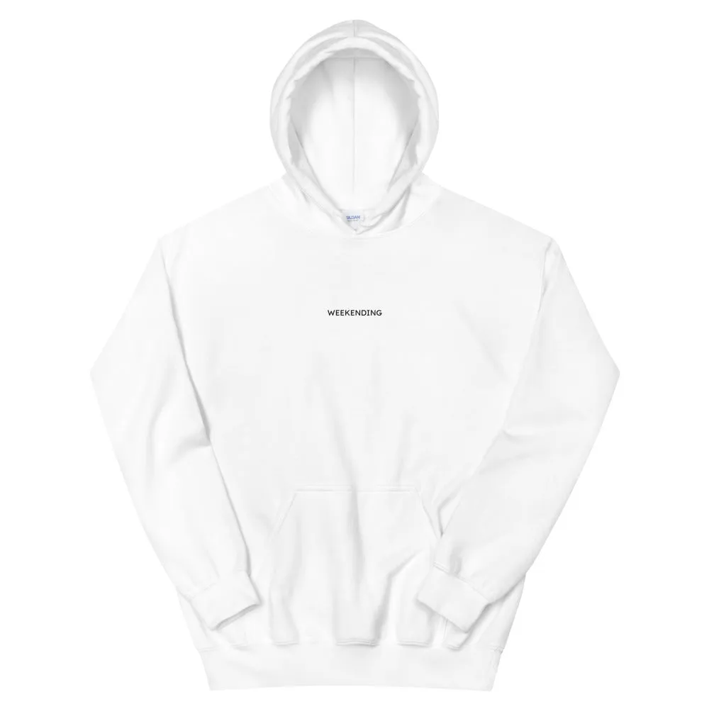 Weekending Hoodie in White or Grey